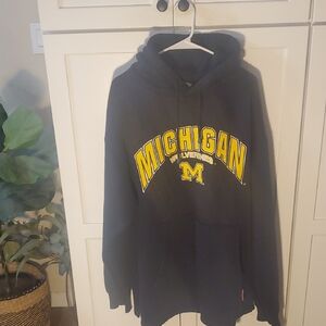 Colosseum Navy and Yellow Hoodie